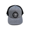 The Qualified Captain Embroidered Patch Trucker Hat - Heather Grey/Black