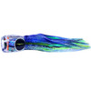 Black Bart Abaco Prowler Marlin Lure - Dolphin Blue-Yellow/Green Chartreuse Dot