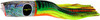 Black Bart Super Plunger Marlin Lure - Green Orange Tiger/Orange Yellow Tiger