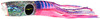 Black Bart Super Plunger Marlin Lure - Pink Tiger/White