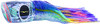 Black Bart Zulu Marlin Lure - Blue Yellow Stripe/Rainbow