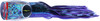 Black Bart Grander Candy Marlin Lure - Black Purple Split/Purple Fleck