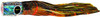 Black Bart Striper Candy Marlin Trolling Lure - Brown-Gold-Orange/Gold Dot
