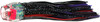 Black Bart Hex Jet Trolling Lure - Black/Purple Foil