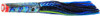 Black Bart Rum Cay Candy Lure - Black-Blue Dot/Purple Fleck