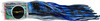 Black Bart Marlin Candy Lure - Oceanic Blue/Purple-Blue-Black