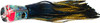 Black Bart Canyon Prowler Trolling Lure -YellowFin Tuna/Silver-Gold-Black