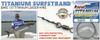 American Fishing Wire Titanium Surfstrand 10ft Test:20