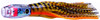 Black Bart Pro Jet Trolling Lure -Yellow Tiger/Gold Dot