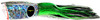 Black Bart Brazilliano Lure - Green Dot/Black Dot