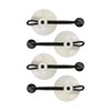 Carver Suction Cup Tie Downs - 4-Pack