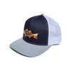 Alltackle Hat - Maryland Flag Rockfish - Navy White Gray