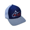 Black Bart Hat - Red/Blue