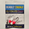 Deadly Tackle Hi-Low Rig w/ Floats - 6 Pack
