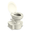 Dometic Bone M65 Marine Gravity Toilet - Elongated Seat Size w\/Foot Pedal