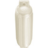 Polyform G-1 Twin Eye Fender 3.5" x 12.8" - Metallic White
