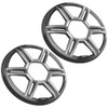 Fusion Apollo 8.8" Sports Grey Speaker Grilles (Pair)