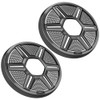 Fusion Apollo 8.8" Shielded Grey Speaker Grilles (Pair)