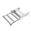 Whitecap 304 Stainless Steel 4-Step Sliding Under Platform Ladder
