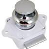 Sea-Dog Push Button Rim Latch - Chrome Plated Brass