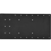 Sea Brackets 20" Straight Trolling Motor Plate f\/Minn Kota Quest - Black