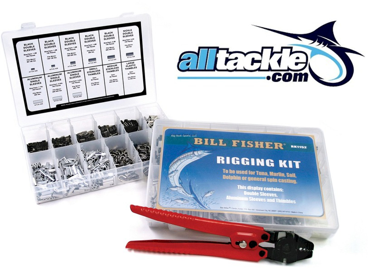 Billfisher Rigging Kit 1050 Piece with Crimper (RK1152) from Alltackle.com