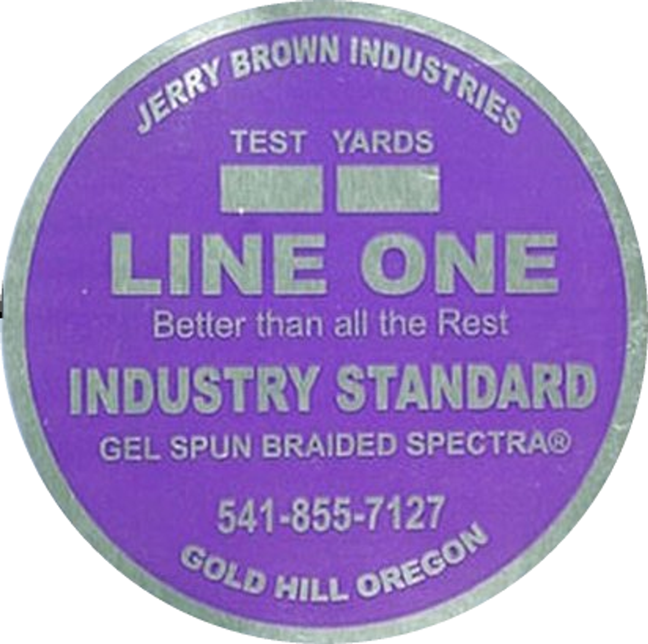 Jerry Brown Braid Diameter Chart