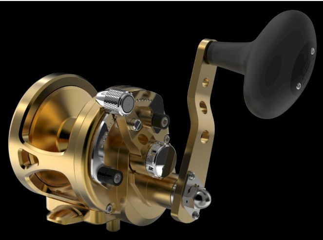 Avet Reel - MXJ 5.8 G2 Single Speed w/ Guide Plate - Gold