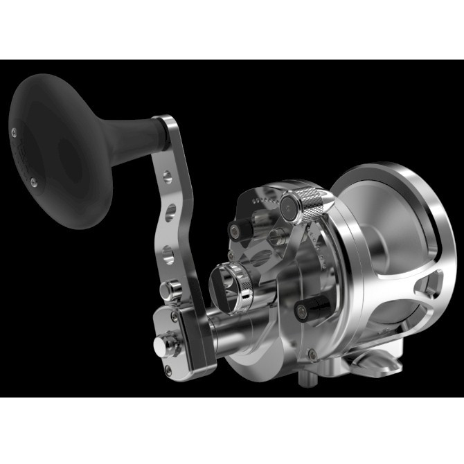 Avet Reel - MXJ 6/4 MC G2 Two Speed w/ Guide Plate - Silver - Left Hand