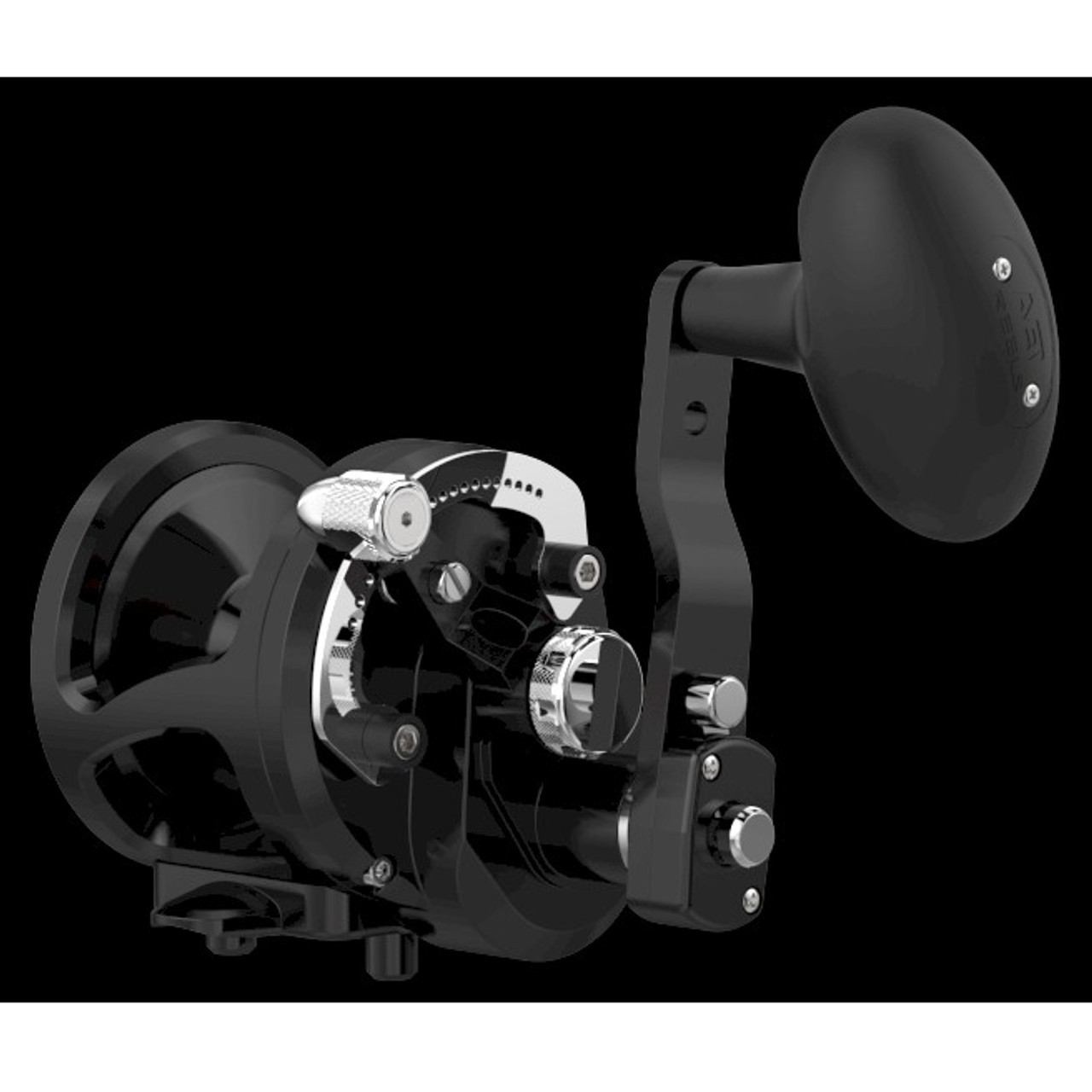 Avet Reel - MXJ 6/3 MC RAPTOR PLUS Two Speed w/ Guide Plate - Black