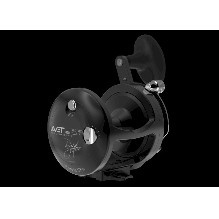 Avet Reel - LX 6/3 MC RAPTOR Classic Two Speed - Black