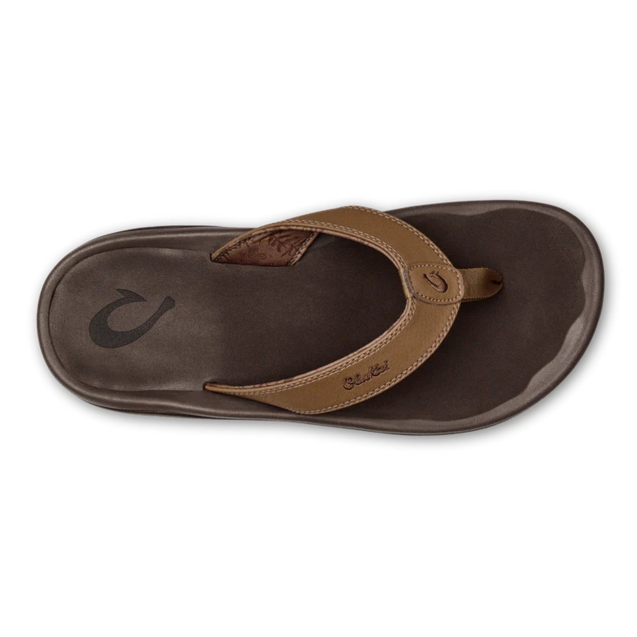 Olukai 'Ohana - Mens - Tan/Dark Java