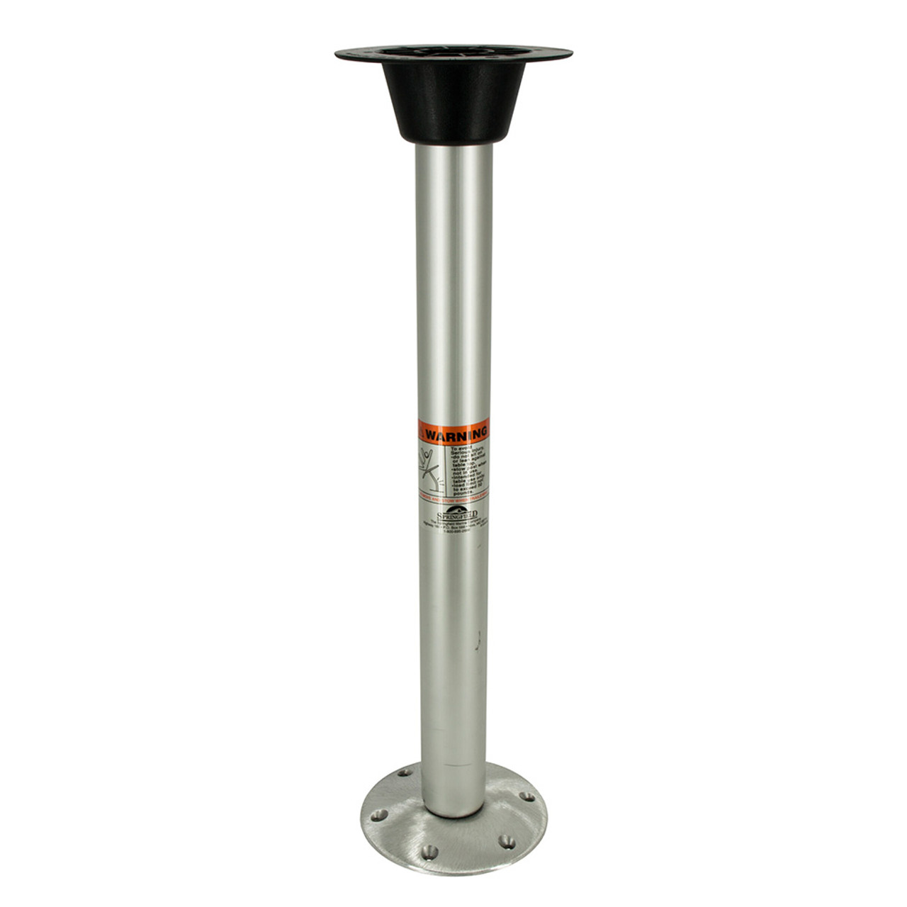 Springfield 2-3\/8" Bolt-Lock Table Pedestal Package - 27"