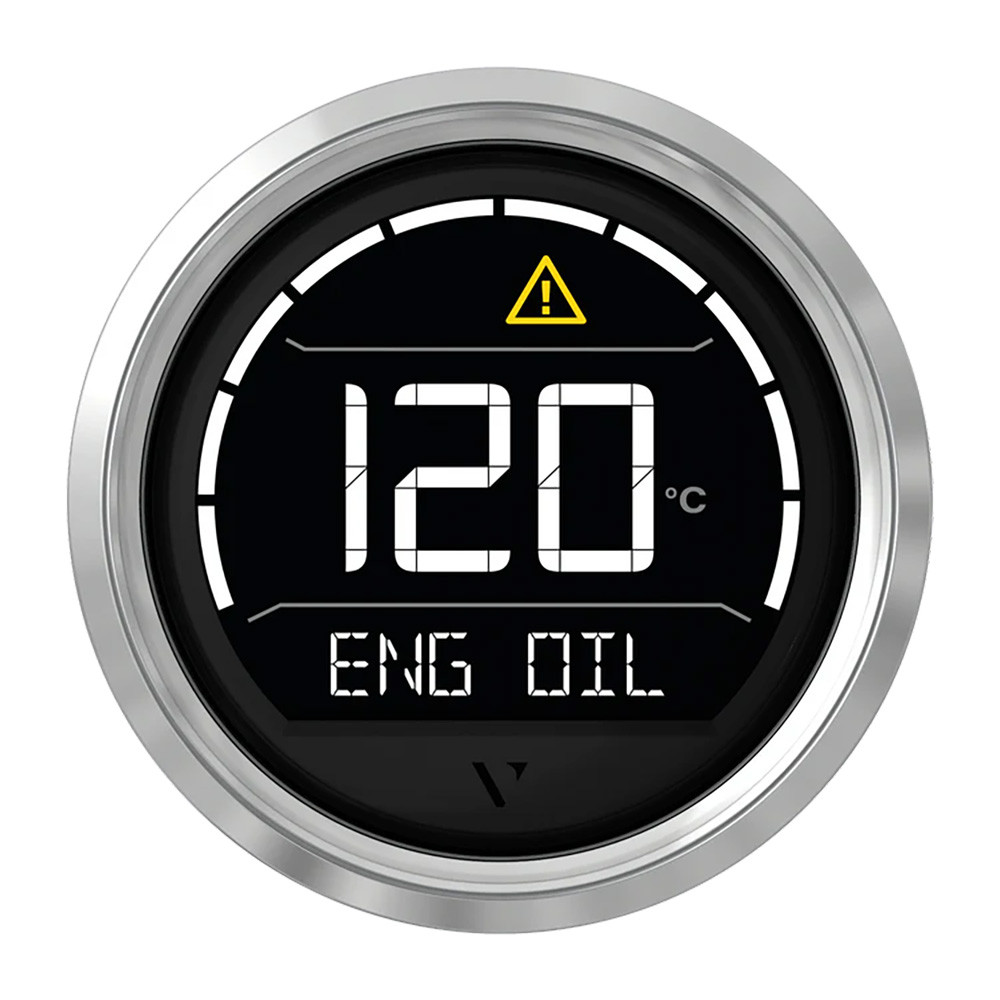 Veratron VL Digital 52 w\/Triangular Chrome Bezel