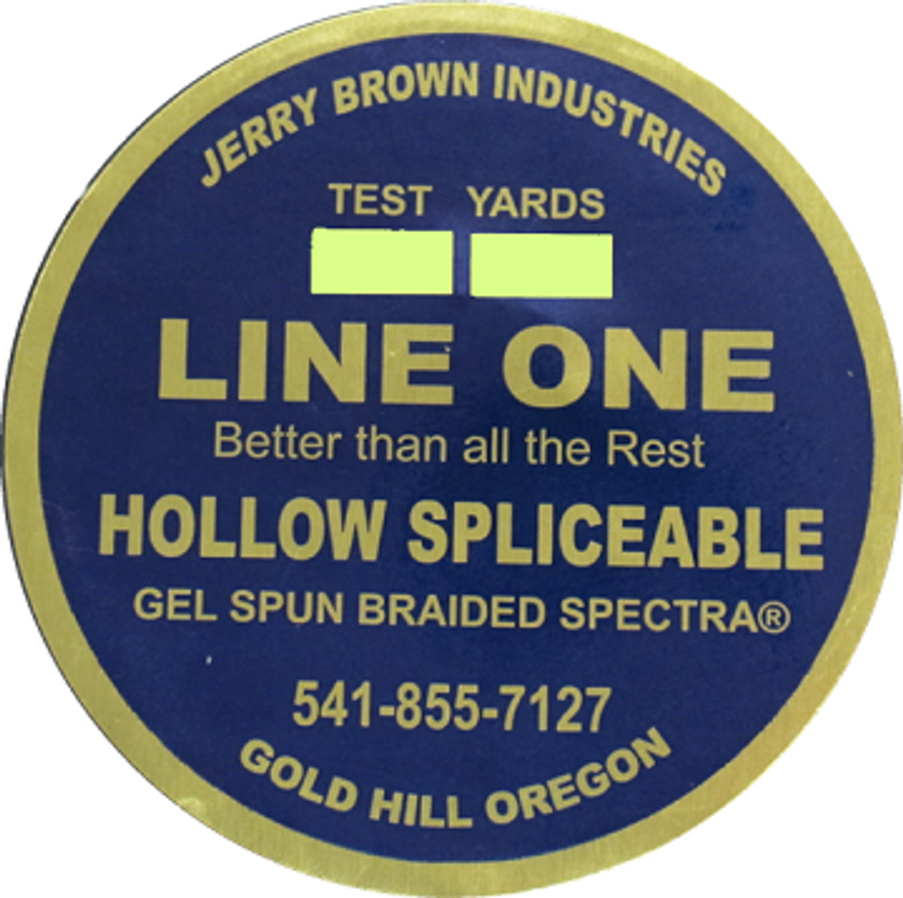 Jerry Brown Hollow Core Braided Line - 130lb 5000yd White