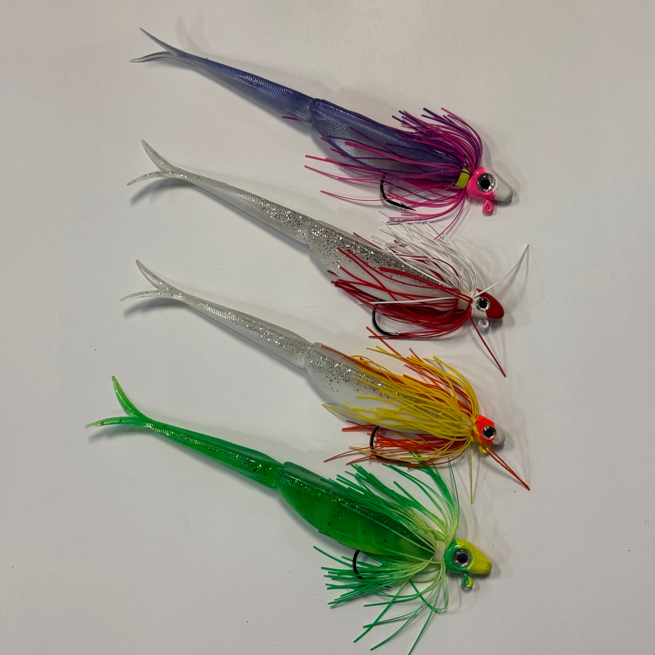 Coach Jighead - Rigged 7" - Orange - 3/4oz