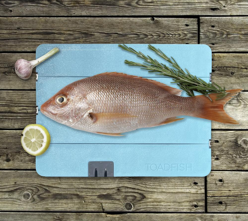 Toadfish Folding Fillet Knife and Cutting Board Kit