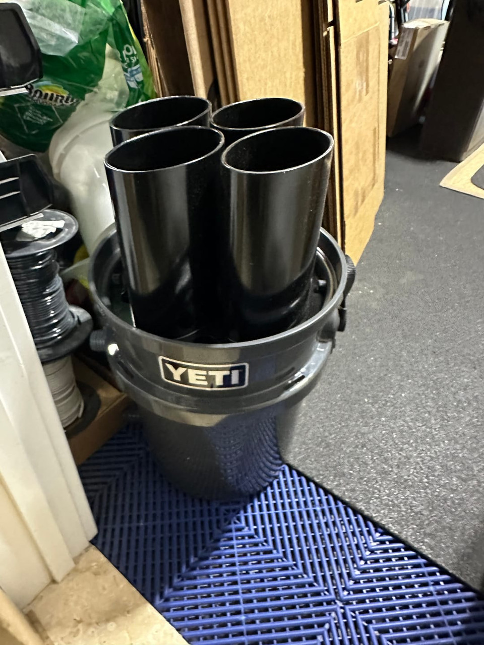 R&R Bonito Bucket 4 Tube - Charcoal