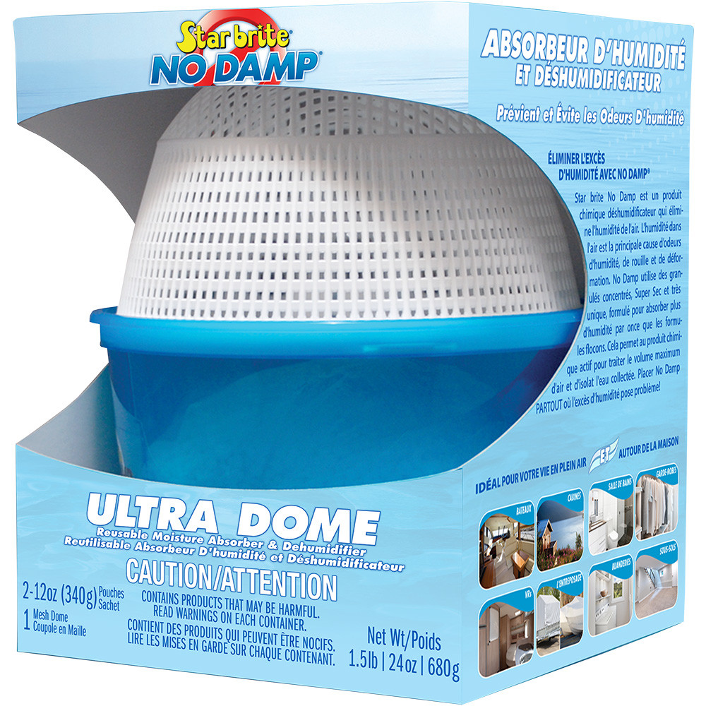 Star brite No Damp Ultra Dome Absorber  Dehumidifier - 24 oz