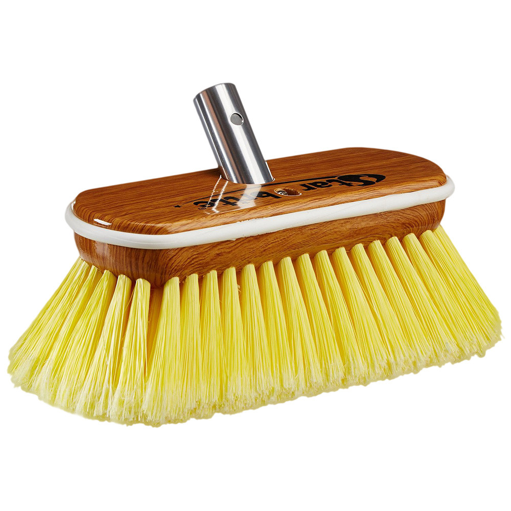 Star brite Premium 8" Soft Yellow Bristle Wash Brush