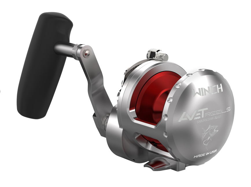 Avet Reels - JX3/S Winch - Silver (JX3/S-SLV)