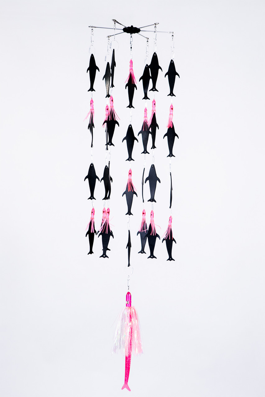 Squidnation Mini Crack Minnow Bullet Dredge - Pink