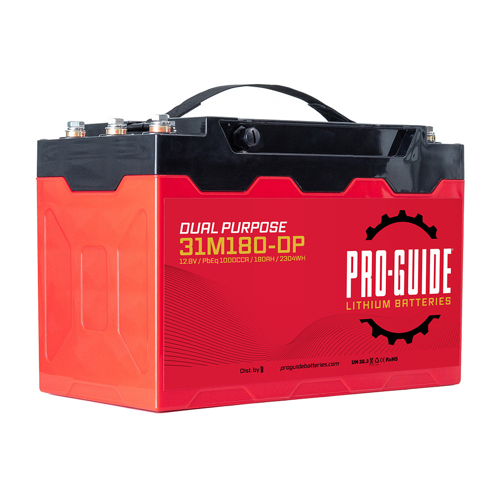 Pro-Guide Alpha Series Lithium Battery - 12V - 180AH - Group 31