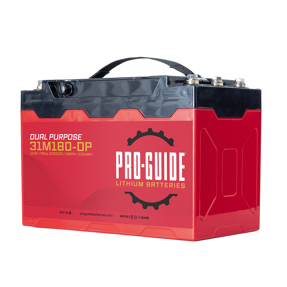 Pro-Guide Alpha Series Lithium Battery - 12V - 180AH - Group 31