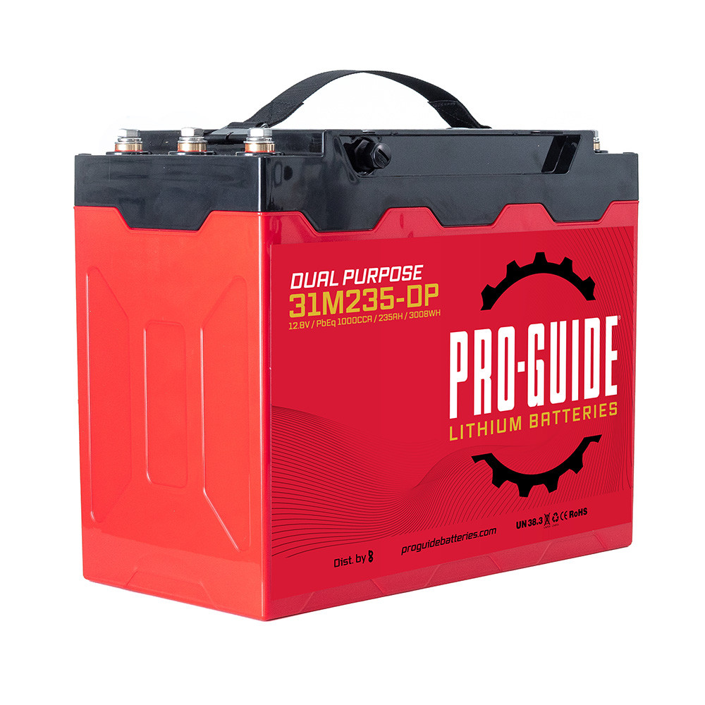 Pro-Guide Alpha Series Lithium Battery - 12V - 235AH - Group 31 (Tall)