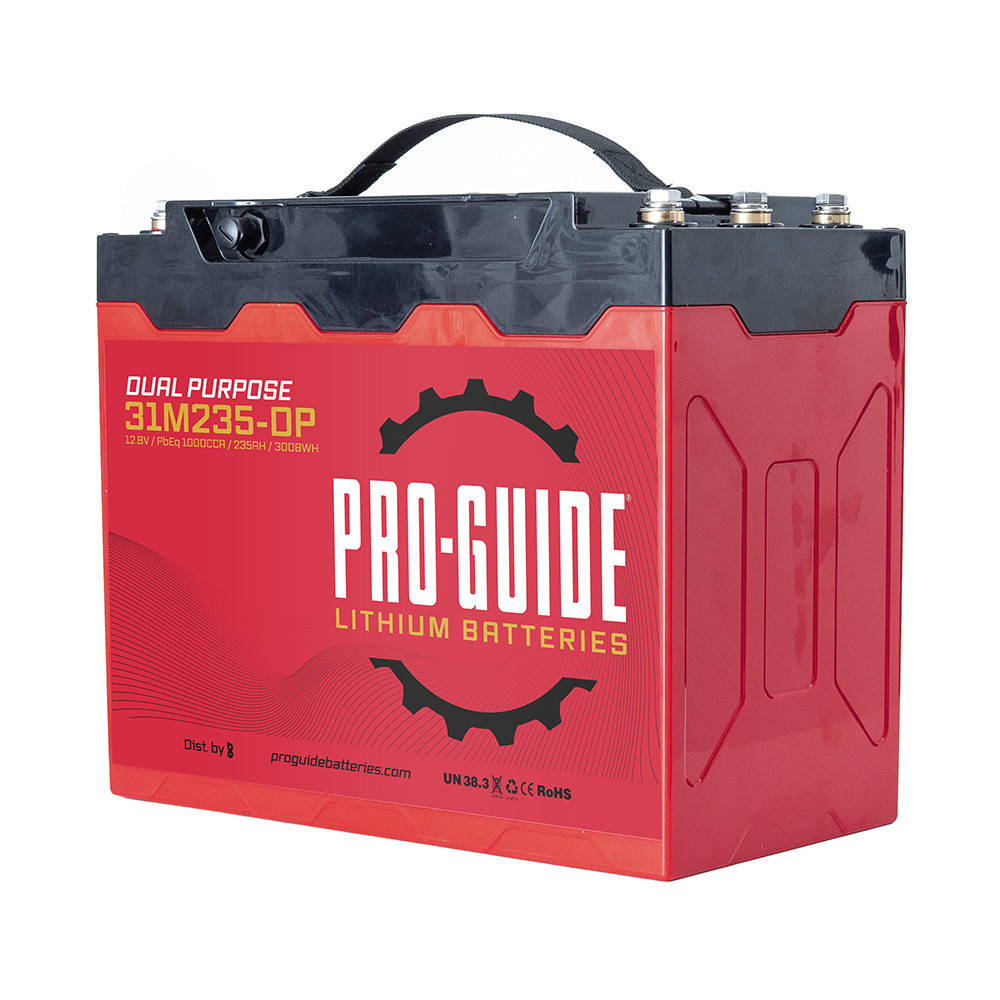 Pro-Guide Alpha Series Lithium Battery - 12V - 235AH - Group 31 (Tall)