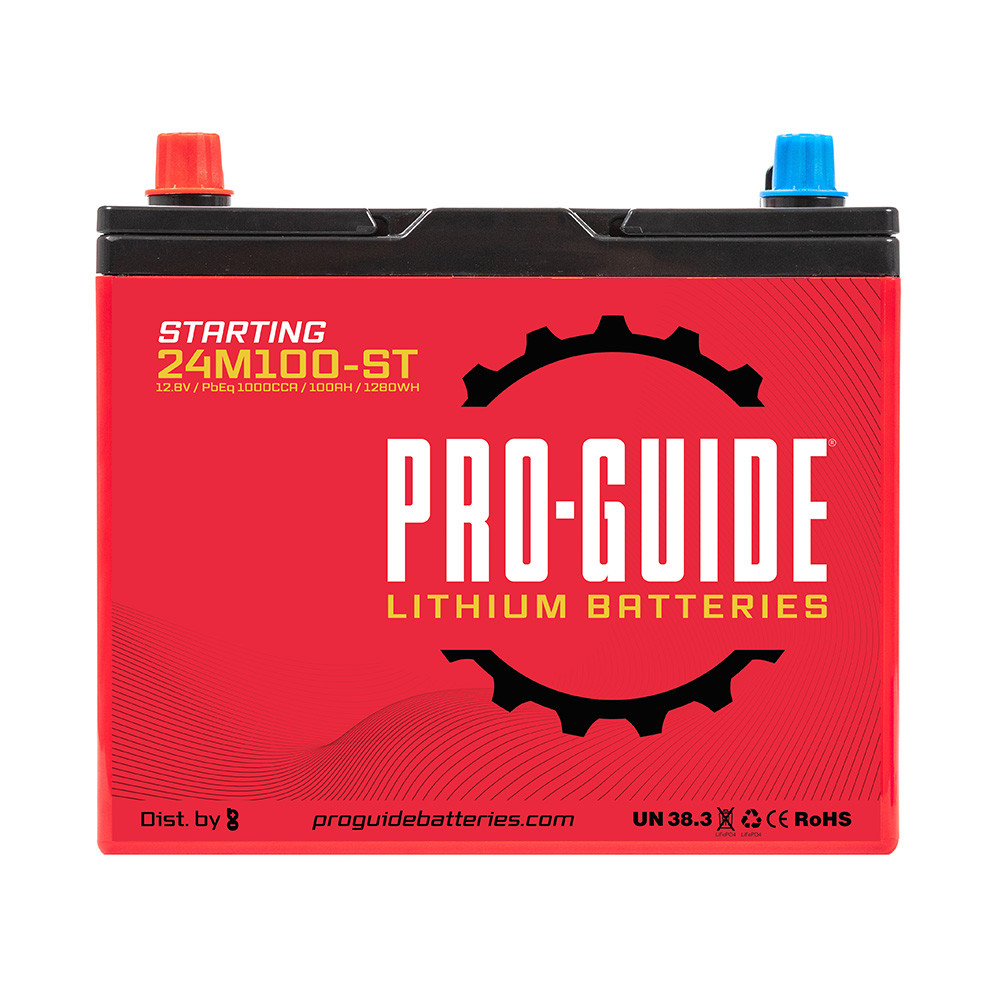 Pro-Guide Signature Series Lithium Starting Battery - 12V - 100AH - Group 24