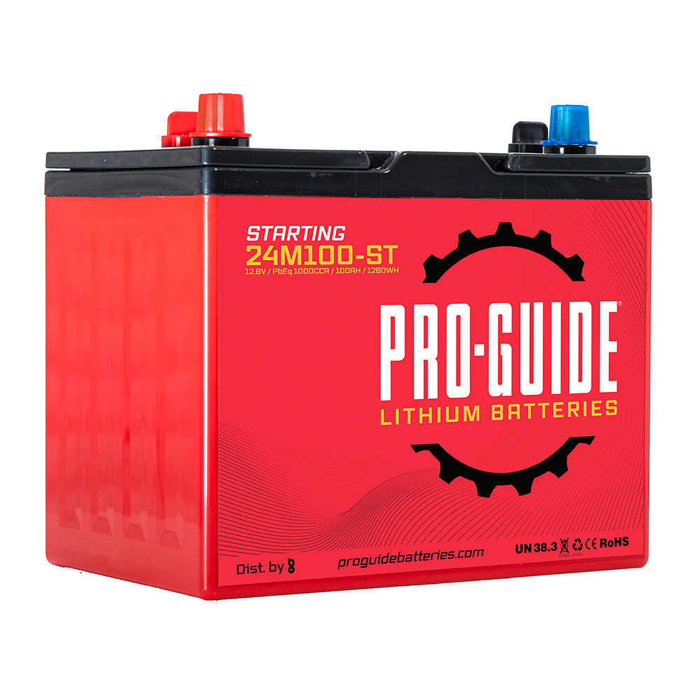 Pro-Guide Signature Series Lithium Starting Battery - 12V - 100AH - Group 24
