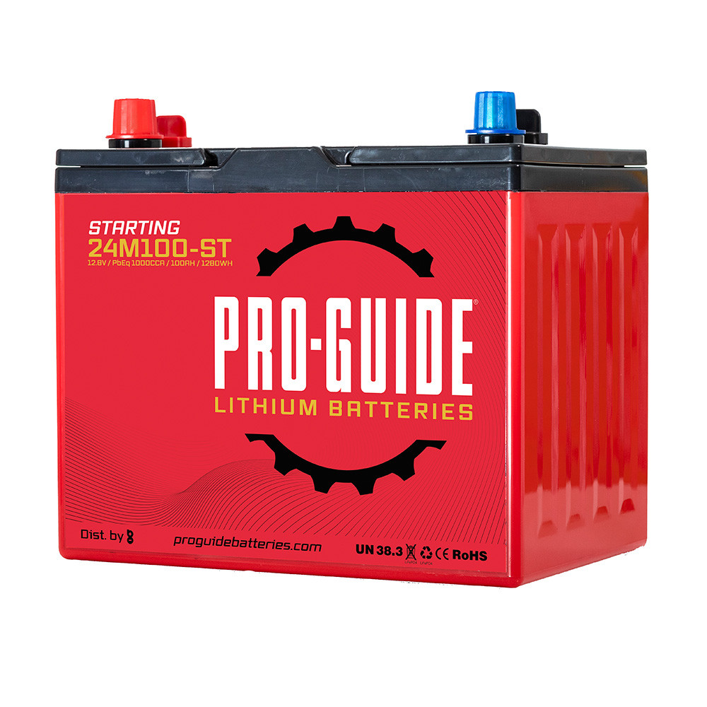 Pro-Guide Signature Series Lithium Starting Battery - 12V - 100AH - Group 24
