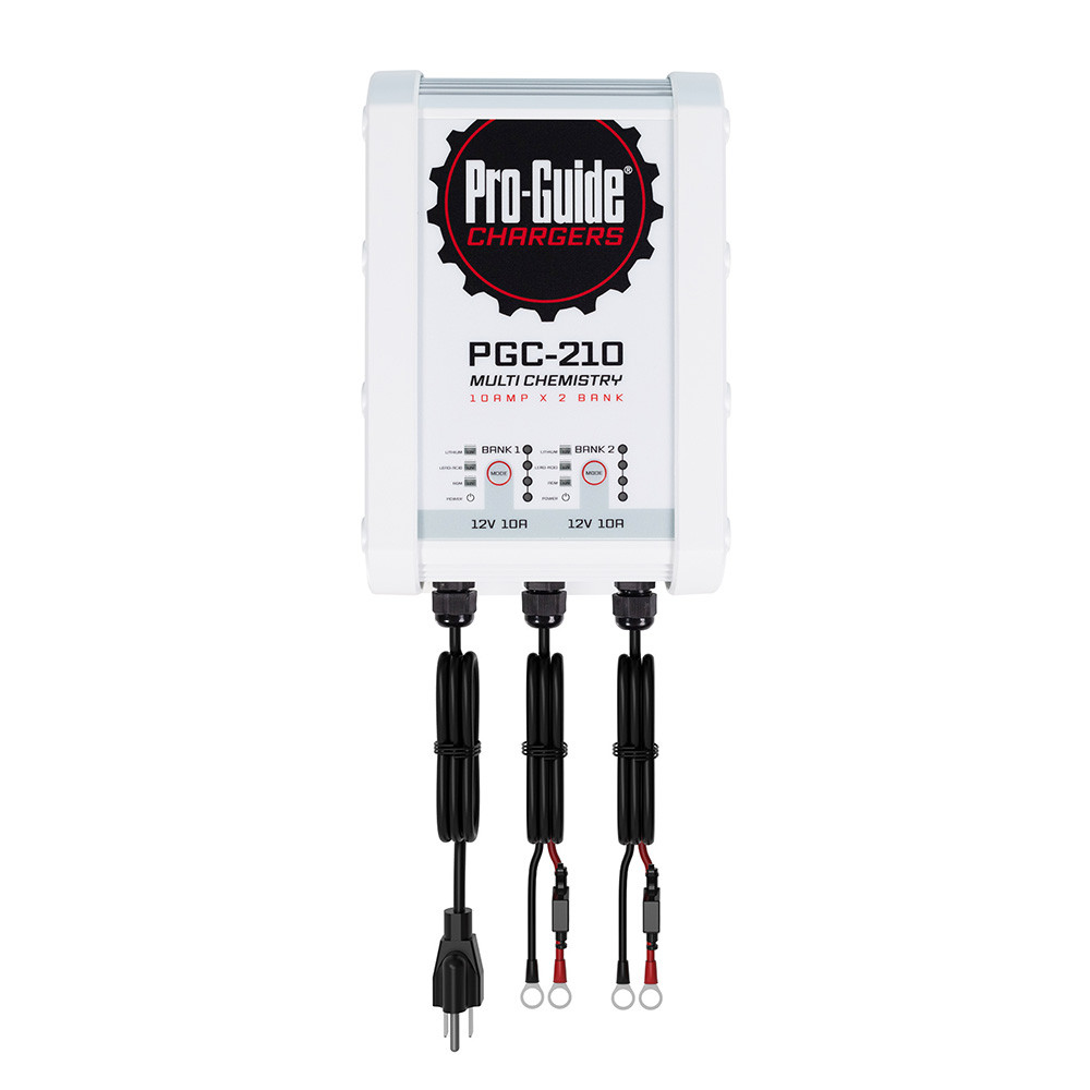 Pro-Guide 2 Bank On-Board Battery Charger - 12V - 10-Amp